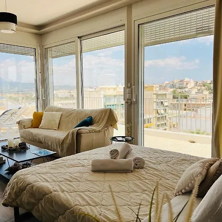 Kapsalakis Penthouse شقة *